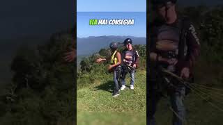 quotPule de Parapente com Cuidado 😱 Não Tente Isso Sem um Profissional 🚨 shortsfeed parapente [upl. by Yared]