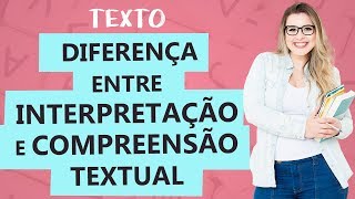 INTERPRETAÇÃO E COMPREENSÃO DE TEXTOS  Aula 14  Profa Pamba  Texto [upl. by Miharbi]