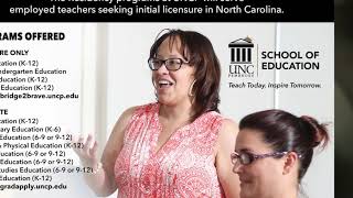 Residency Licensure in the School of Education at The University of North Carolina at Pembroke [upl. by Derfniw]