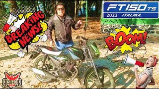 Review Nueva Italika FT 150 TS 2023  Comentarios del dueño [upl. by Terry539]