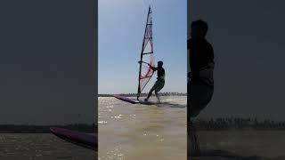 What a spot windsurfing [upl. by Ysirhc]