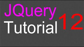 JQuery Tutorial for Beginners  12  Toggle classes on and off [upl. by Ron280]