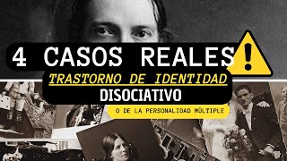 😲TRASTORNO DE IDENTIDAD DISOCIATIVO  4 CASOS REALES ❌⭕ [upl. by Aihsekel]