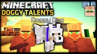 Minecraft DOGGY TALENTS MOD [upl. by Ylrak585]