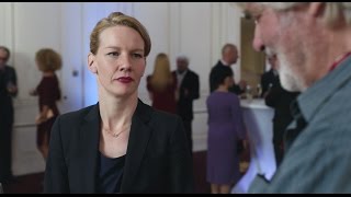 Toni Erdmann new clip from Cannes Winfried takes back his daughter Ines [upl. by Peednam9]