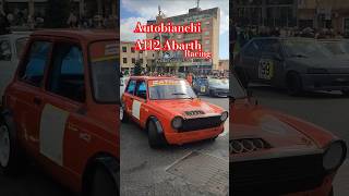 🔥Autobianchi A112 Abarth🔊Racing Car  NicolosiSicilyItaly [upl. by Ydassac]