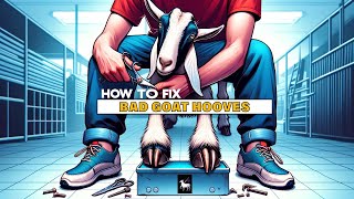 Fixing Bad Goat Hooves [upl. by Gus]