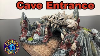 How to Craft an Epic Cave Entrance for Dungeons and Dragons The Rot Terrain [upl. by Seely613]