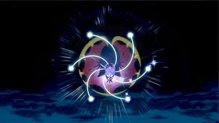 Pokémon Sword amp Shield Shiny Lunala Uses Moongeist Beam [upl. by Aiseneg]