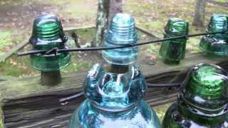 WORLDS LARGEST GLASS INSULATOR COLLECTION [upl. by Cosette]