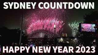 🇦🇺 HAPPY NEW YEAR 2023｜NEW YEAR COUNTDOWN FIREWORKS｜BARANGAROO｜SYDNEY [upl. by Ettennyl402]