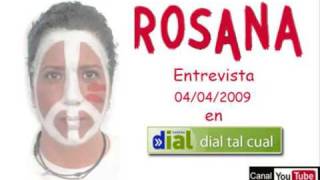 Rosana en quotDial Tal Cualquot 04042009 Parte 1 [upl. by Penni73]