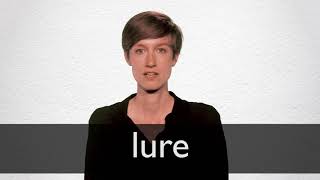 How to pronounce LURE in British English [upl. by Yrrad]