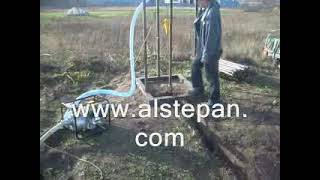 How to drill your own water well Homebuilt water well drilling rig portable machine and plans [upl. by Shoemaker]