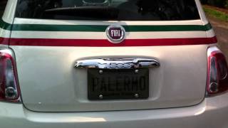 Fiat 500 custom made Italia 2012 [upl. by Dahlstrom554]