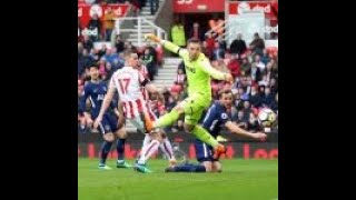 Harry Kane claims Tottenhams second goal against Stoke [upl. by Udale]