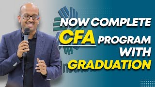 Now Complete CFA Program with Graduation  Big News by CFA Institute  Updated Eligibility Criteria [upl. by Scarlet]