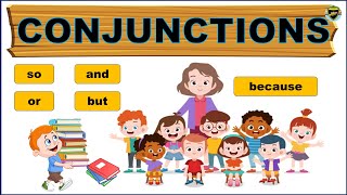 Conjunctions  Conjunctions for kids  What are conjunctions  Conjunctions in English Grammar [upl. by Shellans]