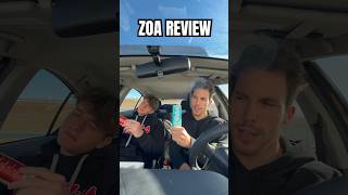 ZOA energy drink review 😳 energydrinks energy drinkmorewater [upl. by Ahseinar]