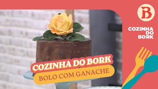 Como fazer GANACHE SIMPLES para COBERTURA DE BOLO  Band Receitas [upl. by Reiss]