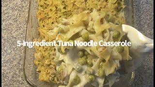 5Ingredient Tuna Noodle Casserole [upl. by Harak]