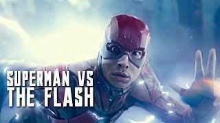 JUSTICE LEAGUE  Superman vs The Flash Fight Scene  HD 2017 [upl. by Tnomad936]