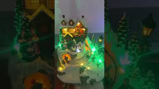 simple christmas village christmasdecorations christmasvillage followers everyone [upl. by Alset589]