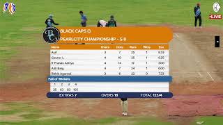 PEARCITY CHAMOINSHIPS8  BLACK CAPS vs GUTS N GLORY CRICKET CLUB [upl. by Noterb]