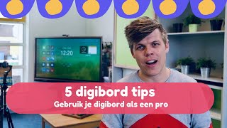 5 tips om alles uit je Digibord te halen  Gebruik je Digibord als een Pro [upl. by Ruhnke]