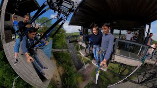 JE TESTE LE SAUT À LÉLASTIQUE À SKYPARK [upl. by Ylehsa]