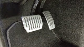 Model 3 Topfit Aluminum Pedal Covers Installation [upl. by Breger]