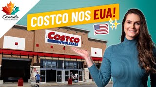 FUI NO COSTCO DOS ESTADOS UNIDOS  Produtos valores e dicas [upl. by Shulem]