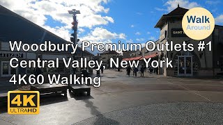 【4K60】 Walking  Woodbury Common Premium Outlets 1 [upl. by Danyluk246]