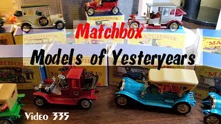 Matchbox Models of Yesteryear – Video 335 – October 23rd 2018 [upl. by Secundas]