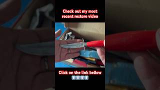 New tool knife restore video restoration bushcraft diy morakniv knifecollection moraknife [upl. by Dutchman]