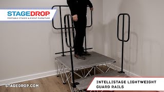 IntelliStage Lightweight  Guard Rails at StageDrop [upl. by Kornher]