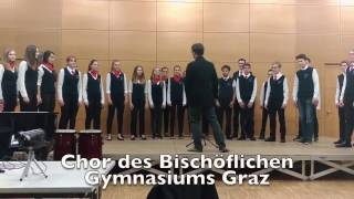 Il est bel et bon  Pierre Passereau  Chor des Bischöflichen Gymnasiums Graz [upl. by Inimak]