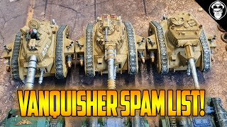 My Competitive Vanquisher Spam List  Tournament Before Action Report  Warhammer 40000 [upl. by Kirstyn]