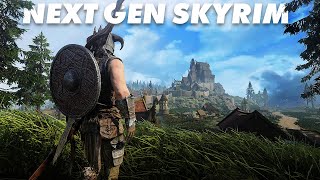 How is This Skyrim INSANE Next Gen Upgrade Mod [upl. by Stranger]