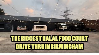 GRAND OPENING OF THE BIGGEST HALAL STREETFOOD DRIVE THRU AT A38 LAST In Birmingham [upl. by Ailido]