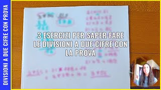 Divisioni a Due Cifre con la Prova  Colonna ➗ 3 Esercizi Svolti Per Capirle ElementariMedie [upl. by Harvey]