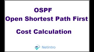 OSPF Cost Calculation [upl. by Edlin334]