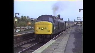 Trains In The 1980s 1988 Final Days Of The Peaks [upl. by Naillij]