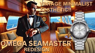 An Omega Seamaster Redesign  A Timeless Blend of Vintage and Modern [upl. by Mailliw693]