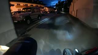 Fischer EM1726  4K 120 FPS Night Drive  Osmo Action 5 Pro Adventure Combo  10102024 germany [upl. by Francyne]