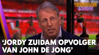 Jordy Zuidam is de belangrijkste kandidaat om John de Jong op te volgen  VANDAAG INSIDE [upl. by Kip]