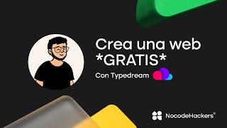 CREA UNA PÁGINA WEB GRATIS  Tutorial de Typedream 💥 [upl. by Ylloj]