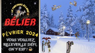 BELIER FEVRIER 2024  Une Épreuve de Foi à votre mesure  💥 [upl. by Ecnahc406]