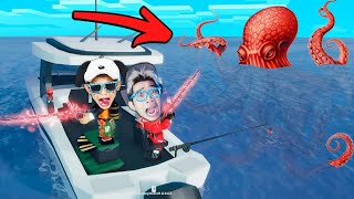 KITA MANCING KRAKEN TITAN RAHASIA BISA NEGELAMIN KAPAL TITANIC DI ROBLOX [upl. by Tad]