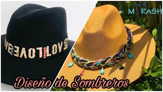 DISEÑO DE SOMBREROS PARA TODA OCASIÓN 😍🤠 [upl. by Ilat]